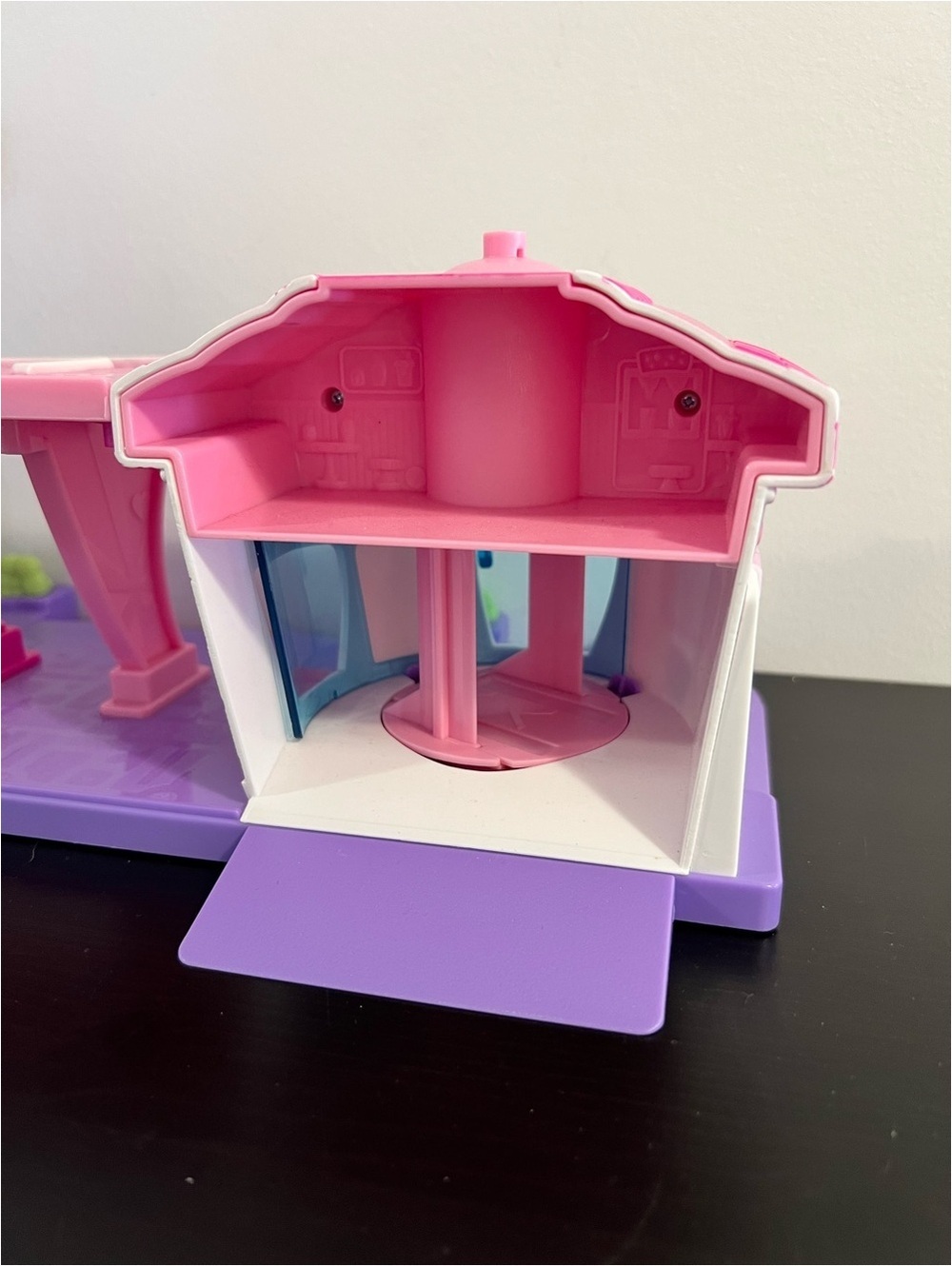 Cutie Cars Ice Cream Shop Playset Pink Purple Mini Garage Toy - Picture 4 of 8